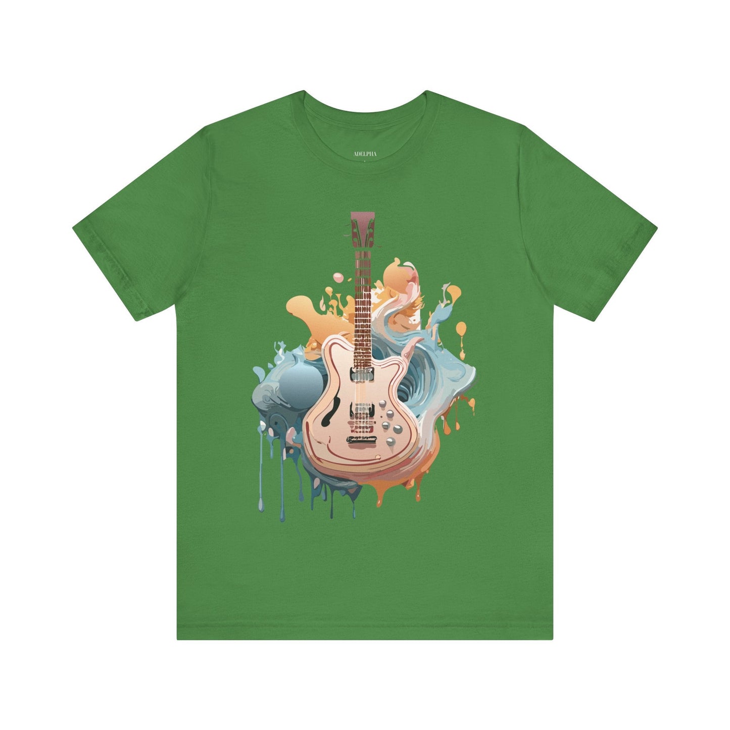 Adelpha Vintage Inspired Graphic Tee Unisex Jersey Short Sleeve Music Design Collectible