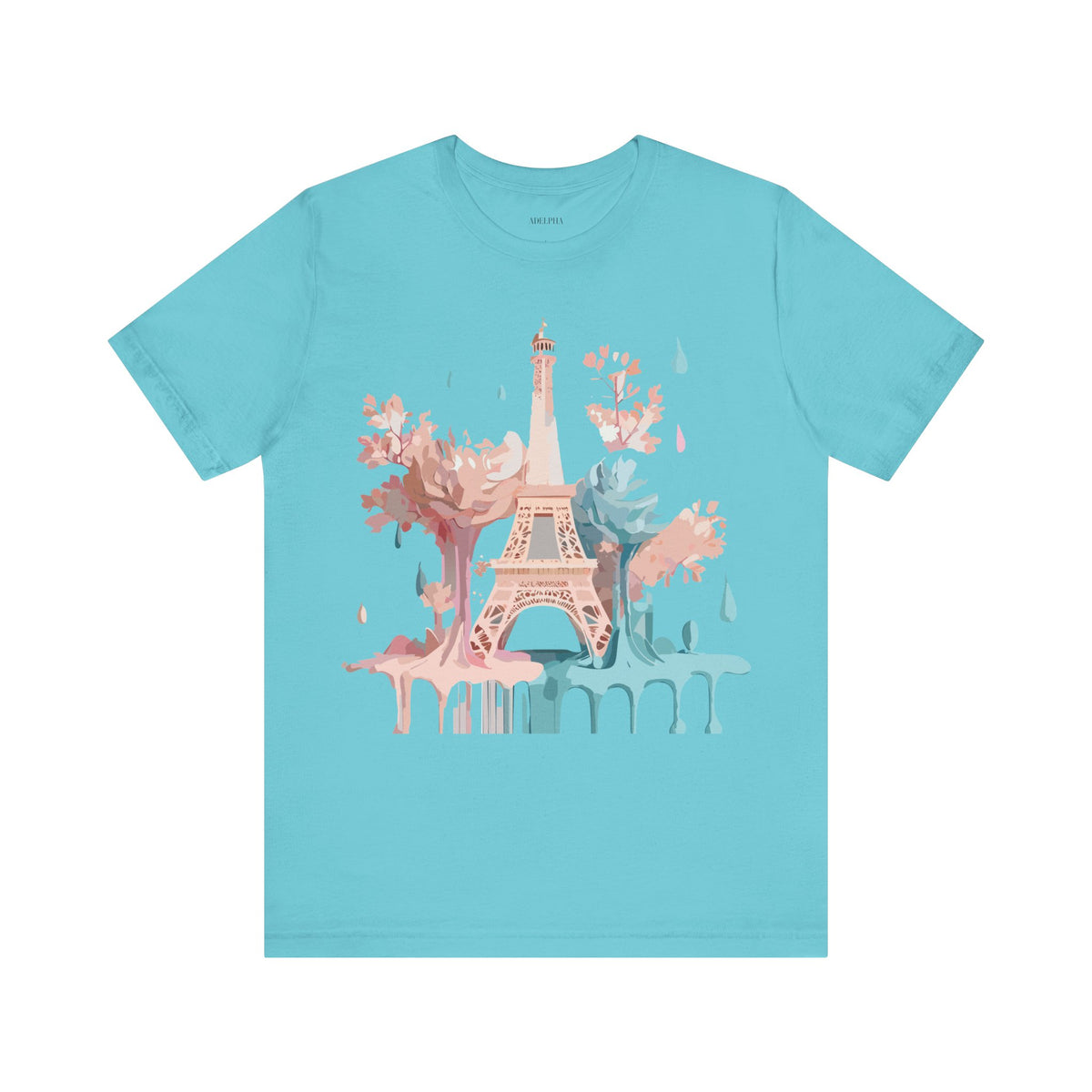 Unisex Cotton Bella+Canvas Tee with Paris