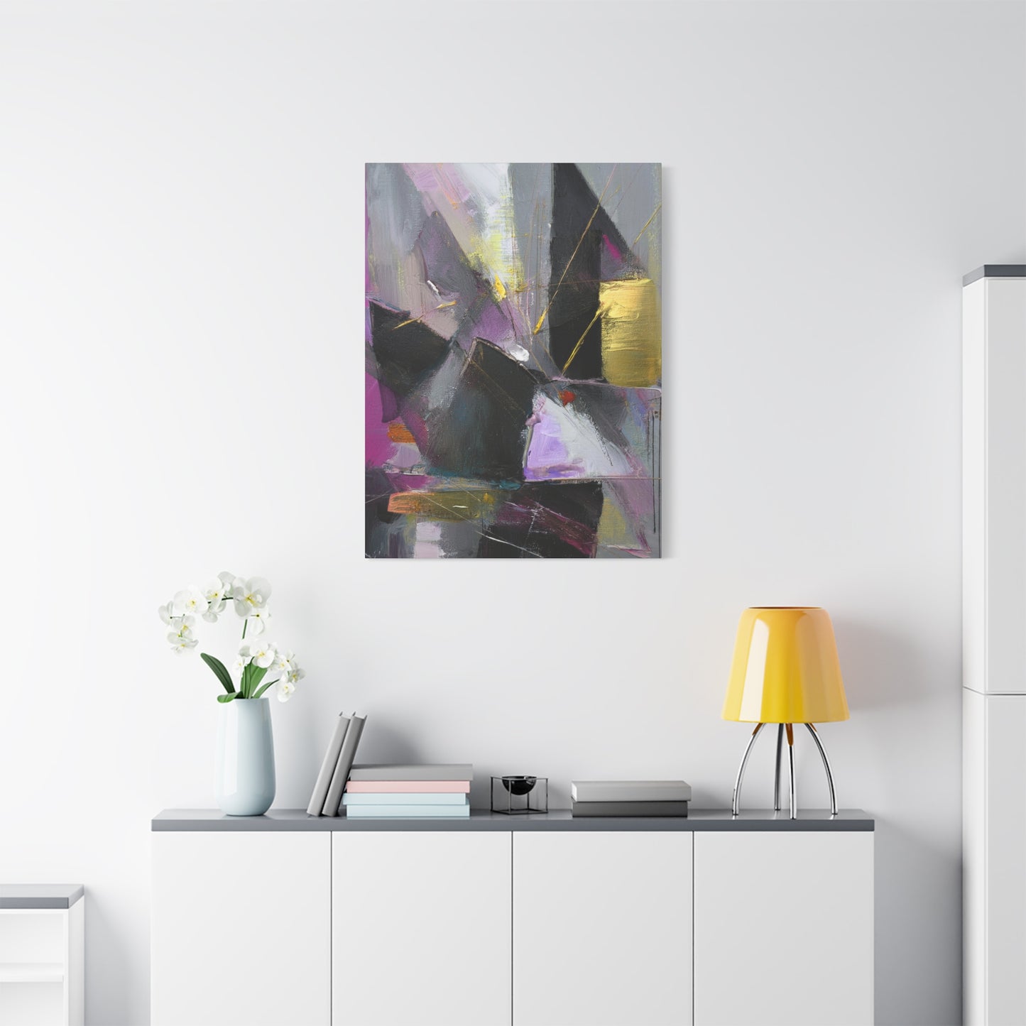 Abstract Oil Painting Print Canvas 20x24,20x30,24x30 24x32,24x36,30x40 32x48,36x48,40x60 Pine-Wood Inner Frame ABS-215