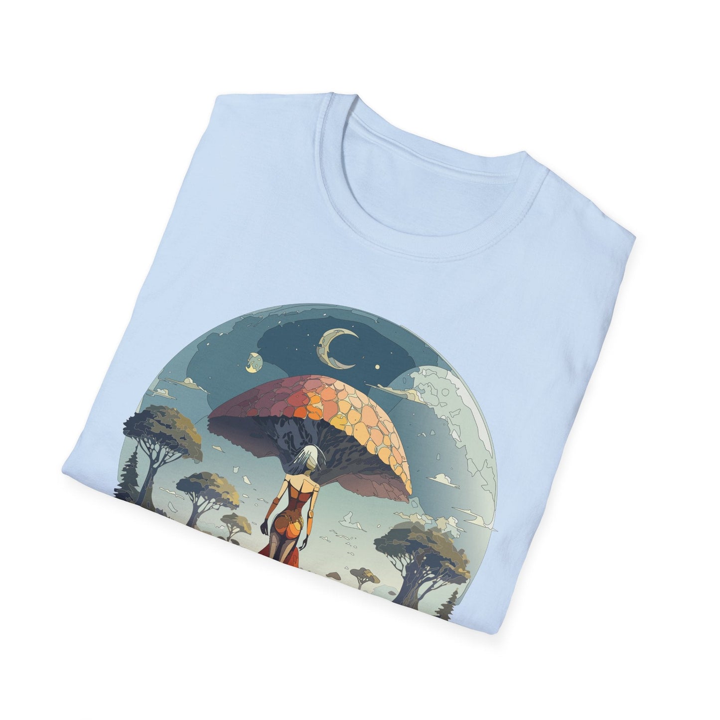 Womens Graphic T Shirts Art Design Shirt Softstyle Casual Tee 64000 Gildan Ring Spun Cotton