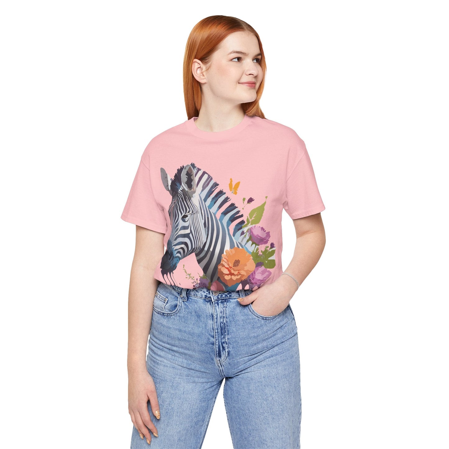 Adelpha Zebra Graphic Tee Unisex Short Sleeve Shirt Vintage Inspired Artwork Limited Edition