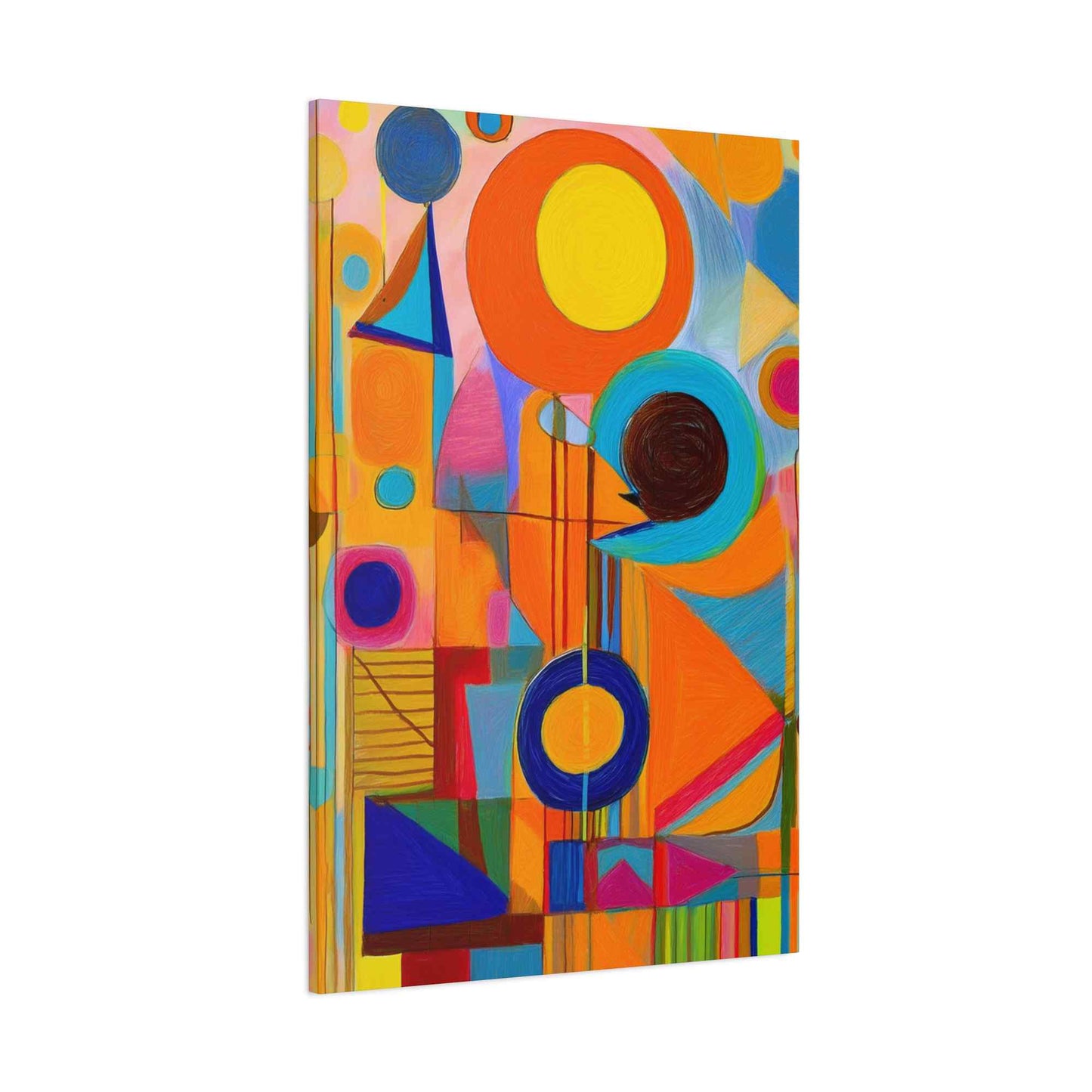 Abstract Painting Print Canvas 20x24,20x30,24x30, 24x32,24x36,30x40, 32x48,36x48,40x60 Pine-Wood Inner Frame ABS-12