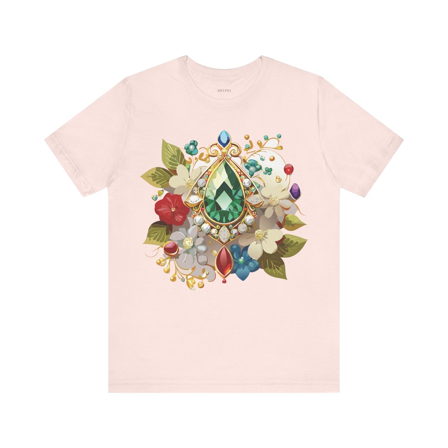 Adelpha Vintage Inspired Graphic Tee Unisex Jersey Short Sleeve Art Design Shirt