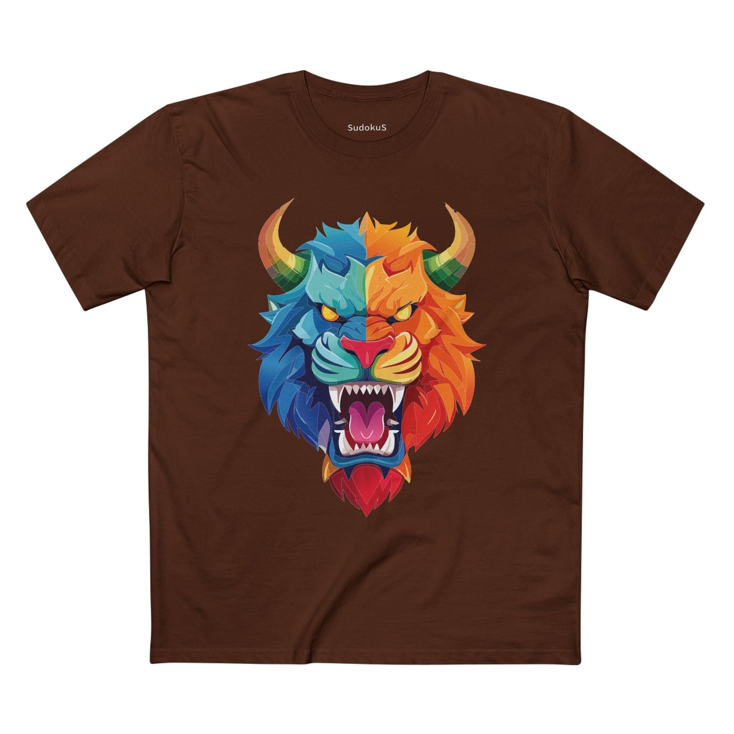 Cartoon Monsters Graphic Unisex 100 Cotton Staple Tee 17