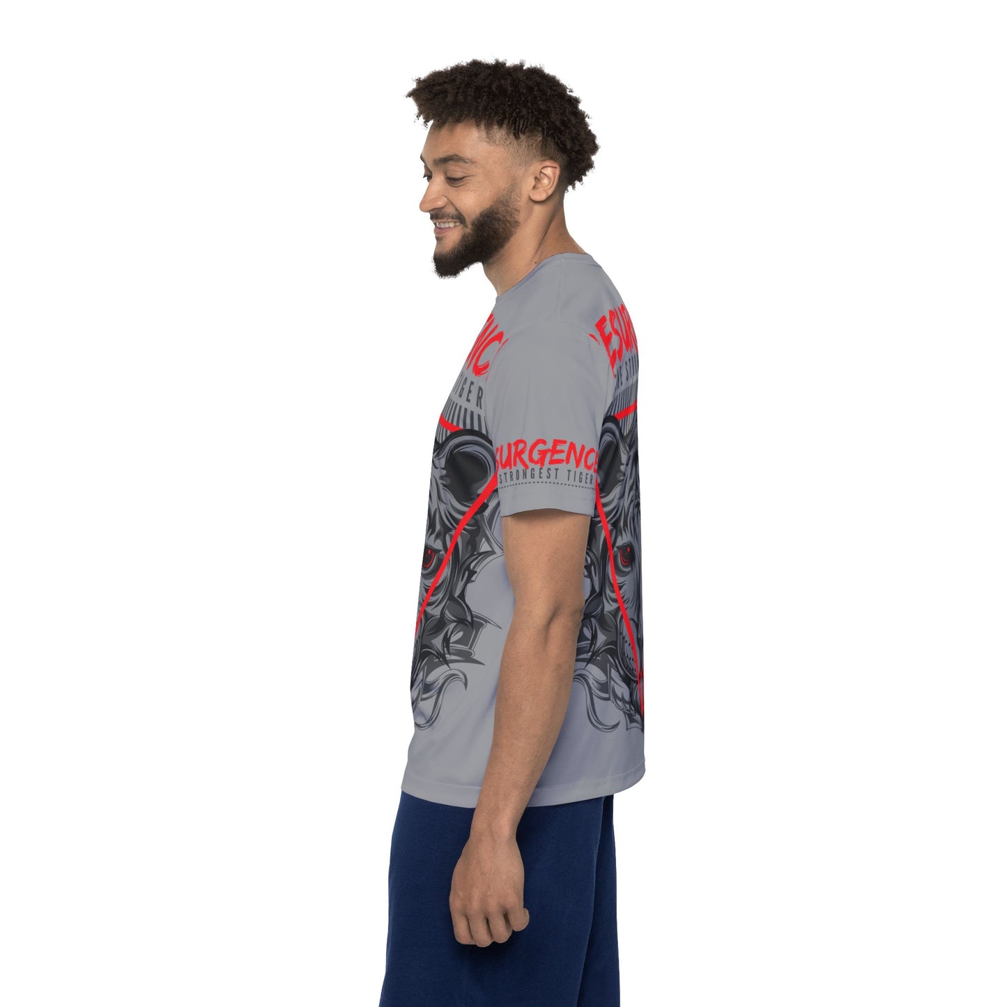 41-Be Fun Graphic T-Shirt, Art Design Poly Shirt, All Over Print Graphic Tee, Monsters T-Shirt, Cartoon Tees