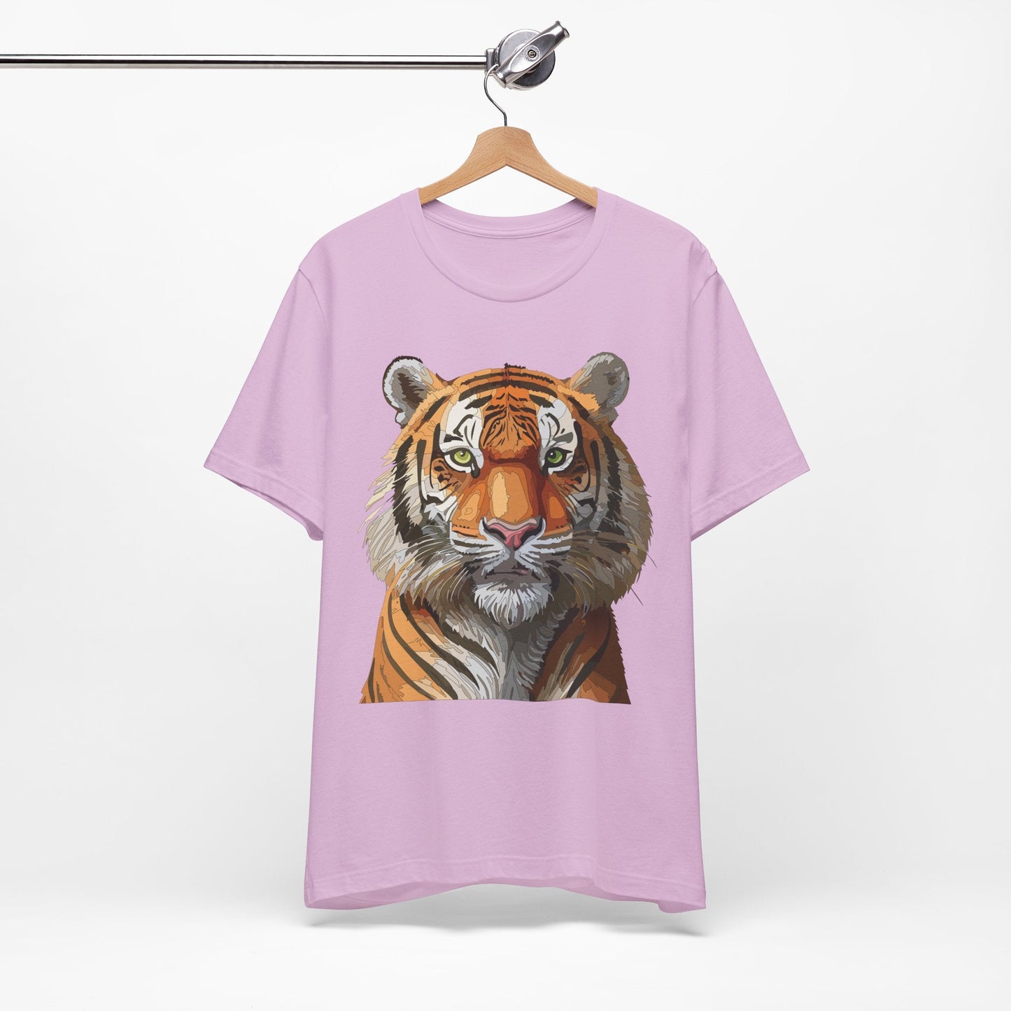 Unisex Animal Art Design Tee Shirt Wild Animals Graphic Tee Softstyle Gildan 64000