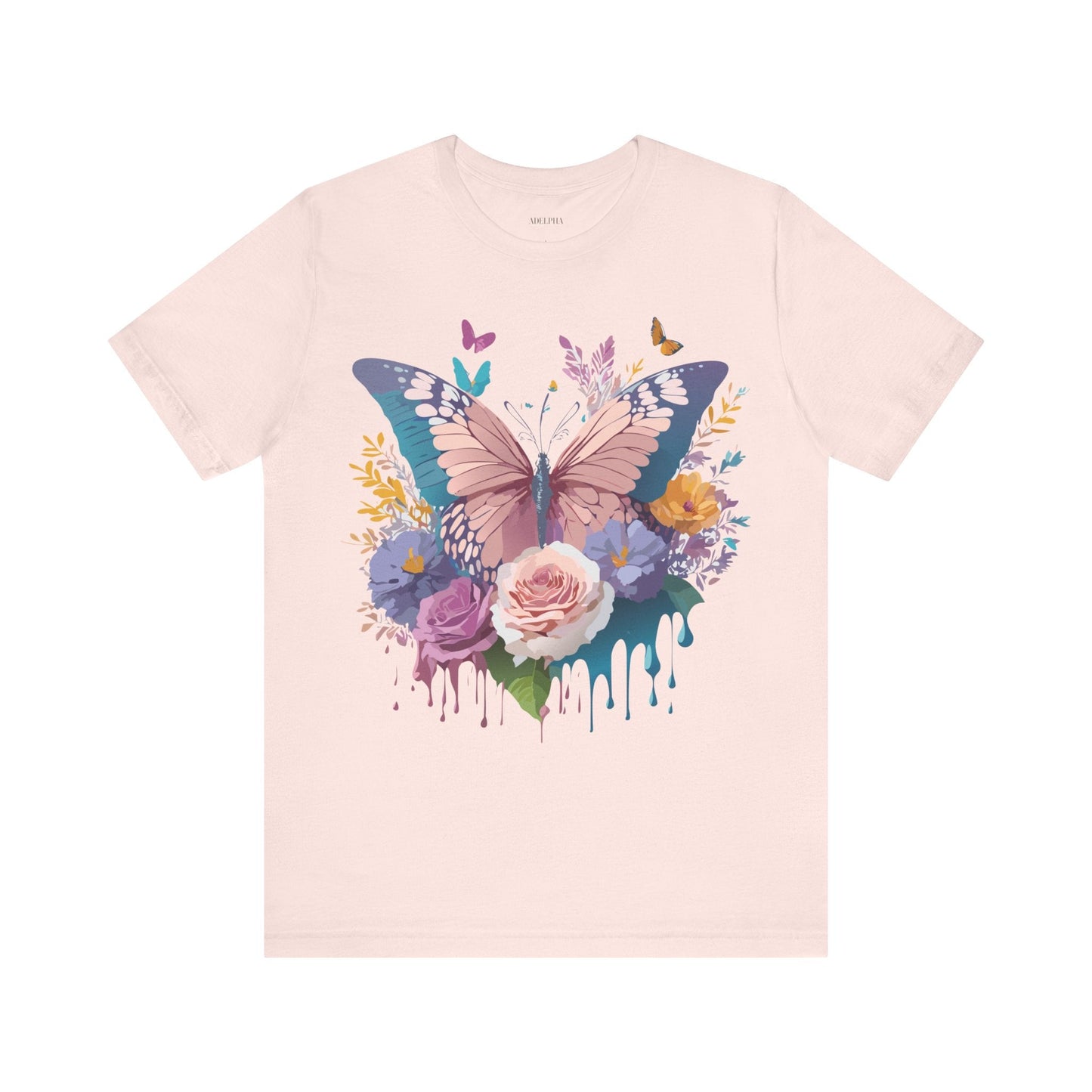 Butterfly Graphic Tee Unisex Short Sleeve Artwork By Adelpha
