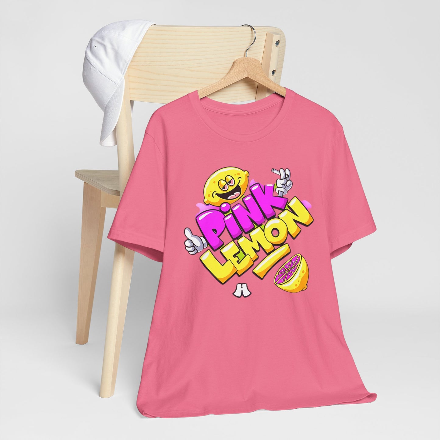 Lemon Graphic Tee, Graphic T-Shirt, Funny Lemon Shirt, Cute Cartoon Tees, Art T-Shirt, Art Design Tees