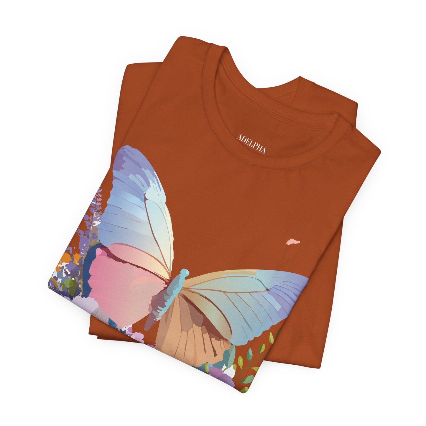 Butterfly Graphic Tee Unisex Adelpha Art Design Vintage Inspired Shirt