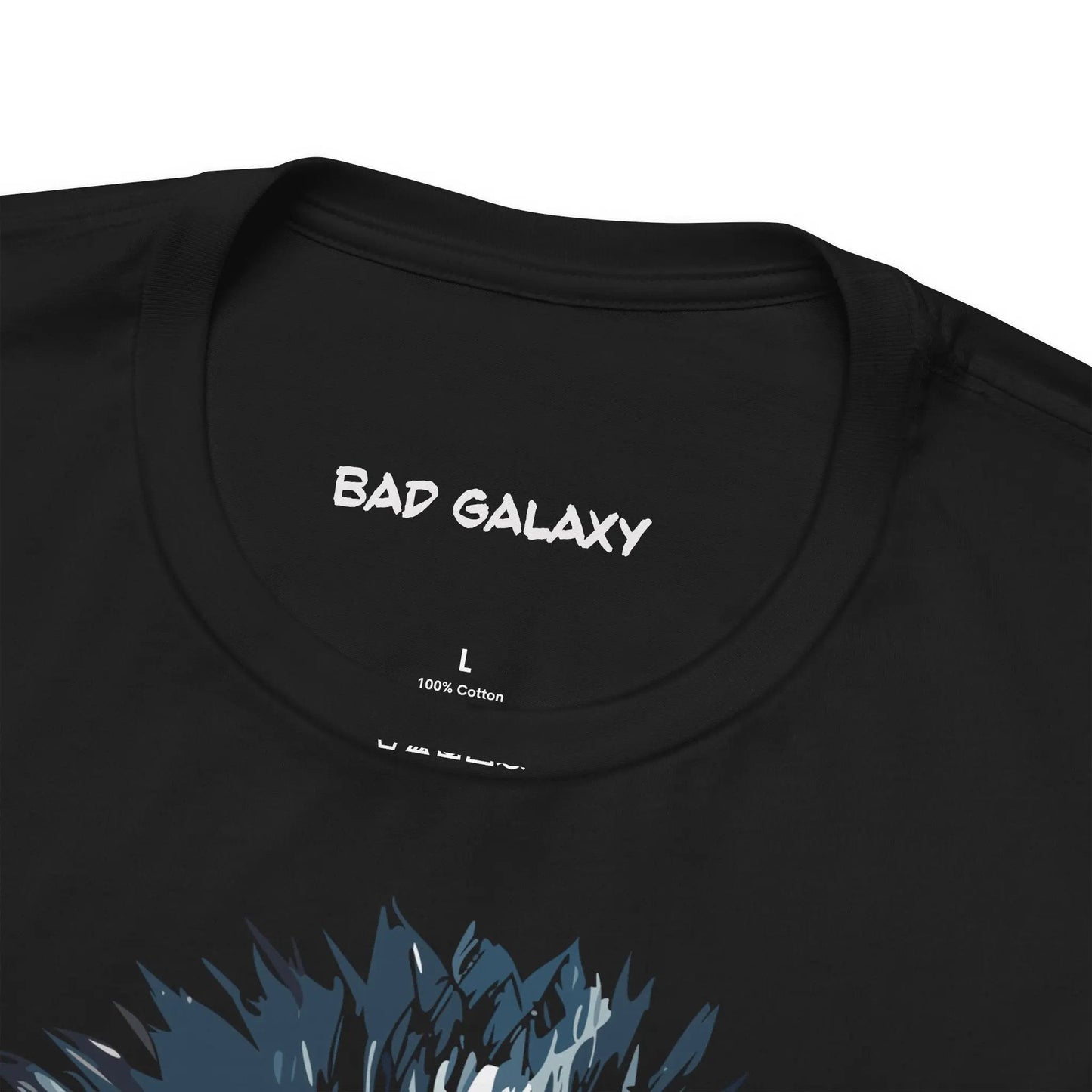 Punk Rock Tee Shirt From Bad Galaxy 100 Percent Cotton Eco Friendly Inks Made To Order USA Designed