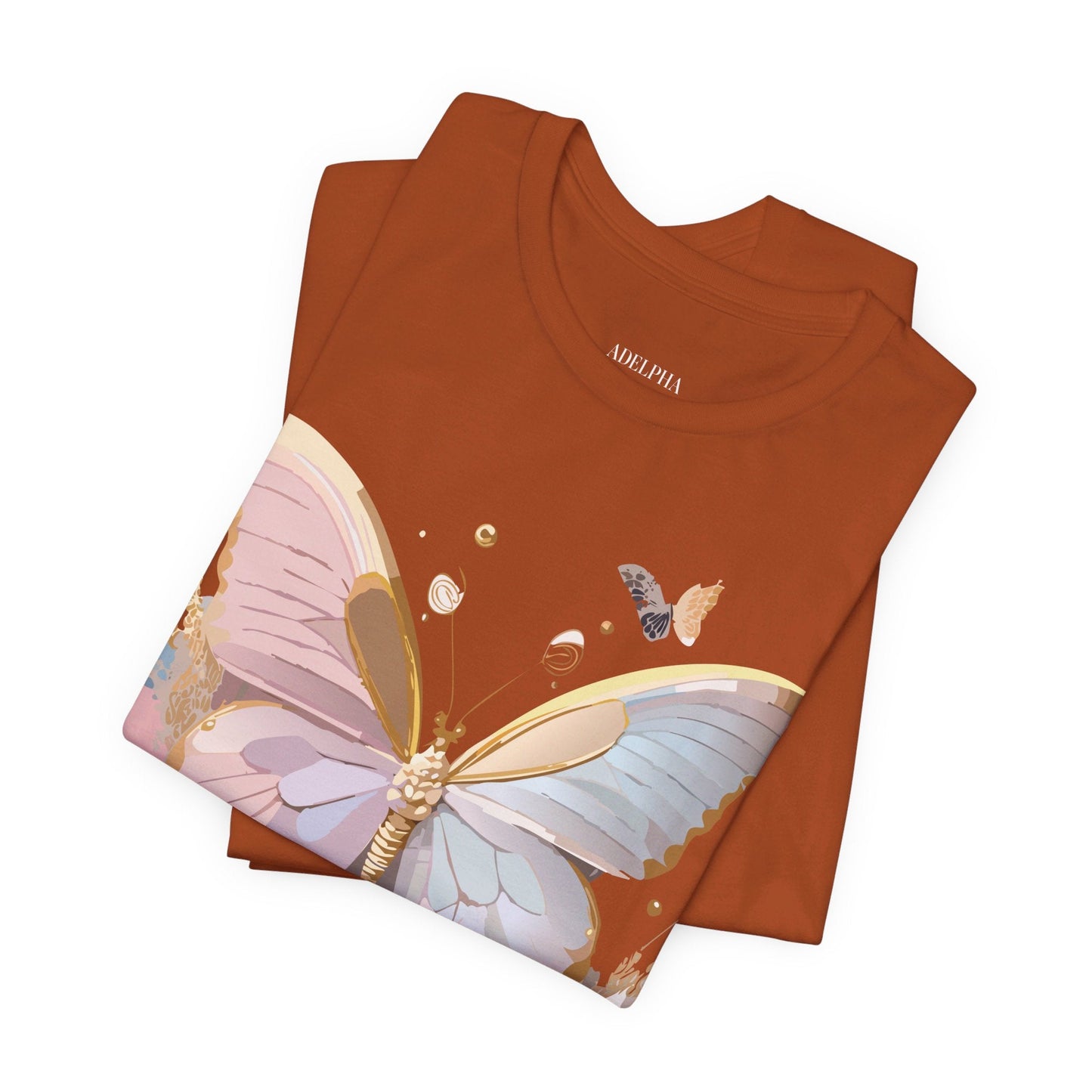 Butterfly Graphic Tee Unisex Vintage Inspired Art Adelpha Apparel Collection