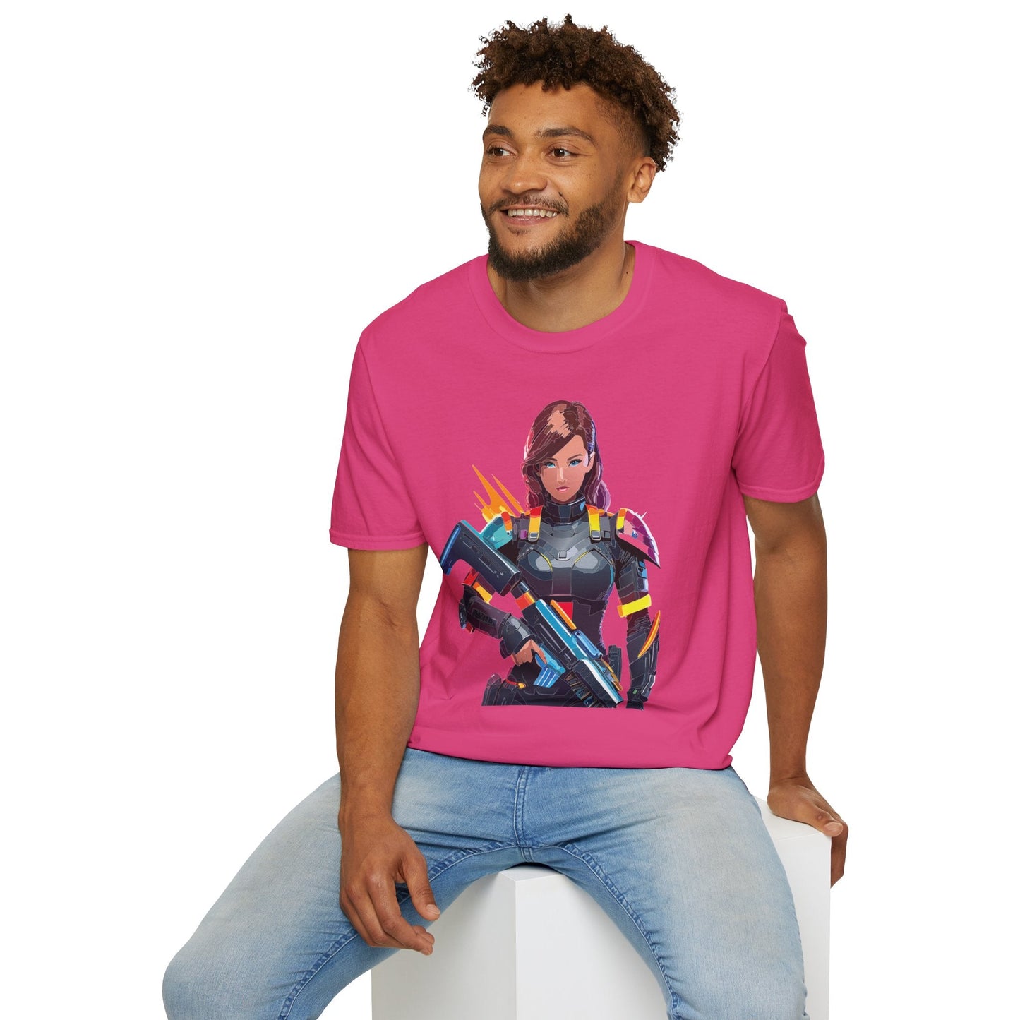 Robocop Graphic Unisex Cotton With Cyber Man Artwork Tee 8