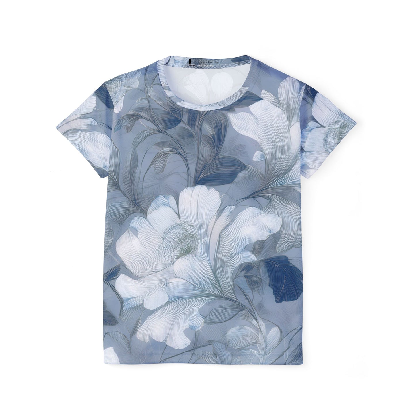 Women Poly Shirt with Floral Print F353