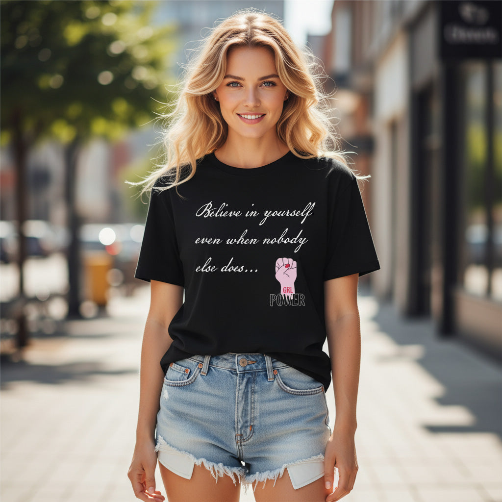 Positive Quotes Slogan Graphic Tee Unisex 100 Cotton Comfort Colors T-Shirt 77