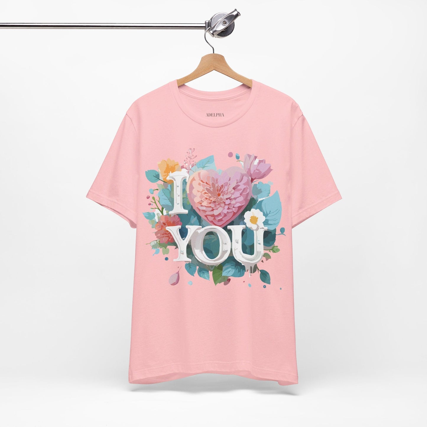 Valentine Graphic T Shirt Unisex Jersey Short Sleeve Tee With Adelpha Artwork Design