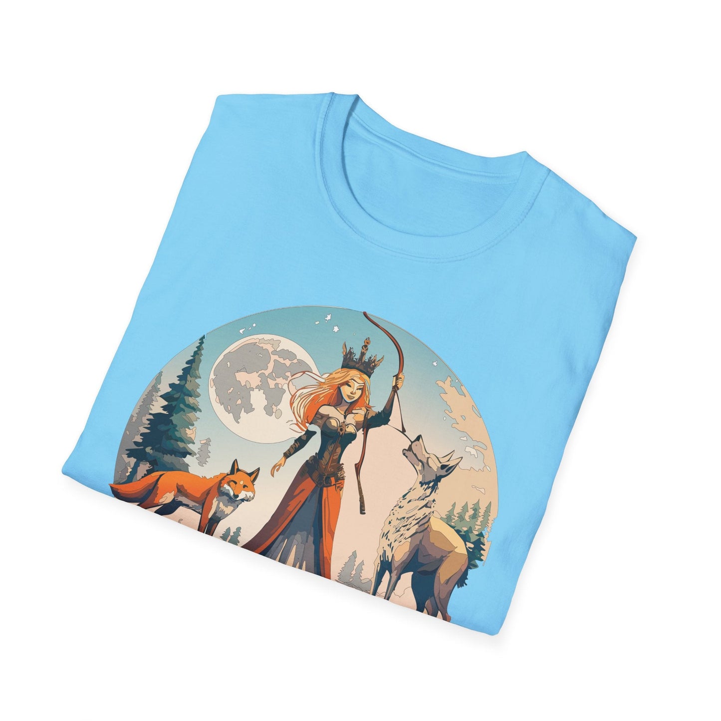 Womens Graphic T Shirts Art Design Shirt Softstyle Gildan 64000 Unisex Tee Ring Spun Cotton