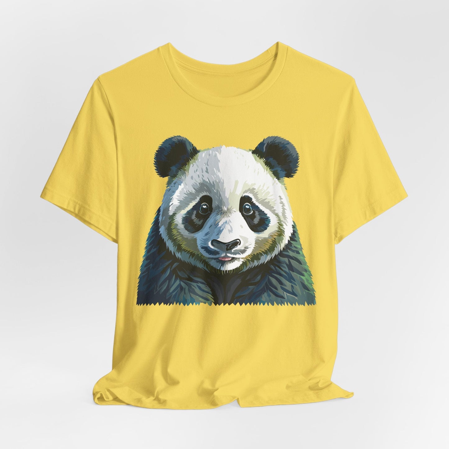 Unisex Animal Graphic Tee Shirt With Wild Animals Art Design Gildan Softstyle 64000