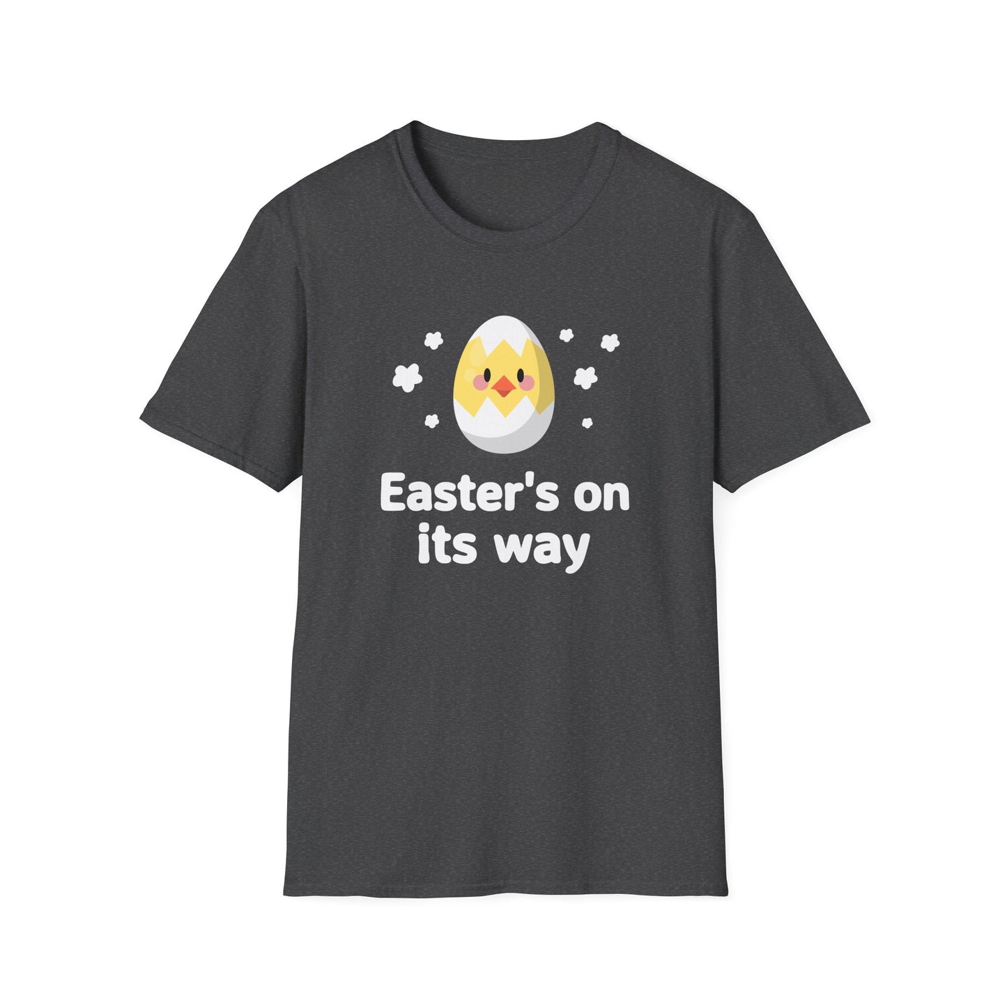 Easter Day T Shirt with Easter Design and Signature Print Unisex Gildan Softstyle Tee One Hundred Percent Cotton