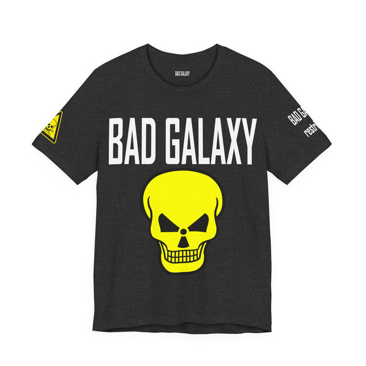 Skull Rock Graphic Unisex Cotton Bella+Canvas Tee with Art Design b41