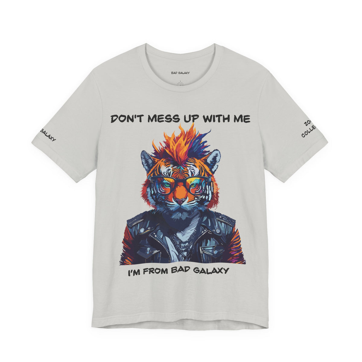 Animal Graphic Unisex Cotton Bella+Canvas Tee with Art Design b2