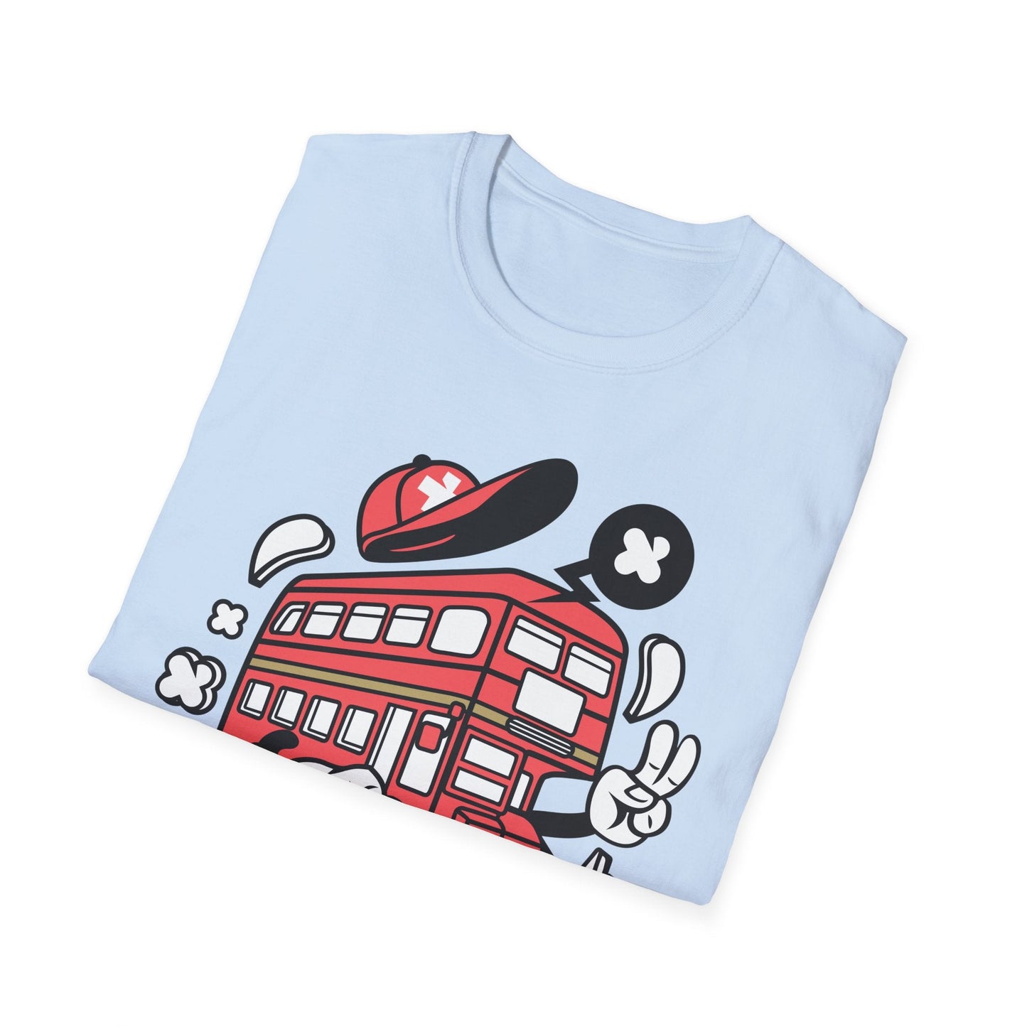 Cartoon Animation T Shirt Funny Tee Unisex Gildan Softstyle 64000 100 Percent Ring Spun Cotton