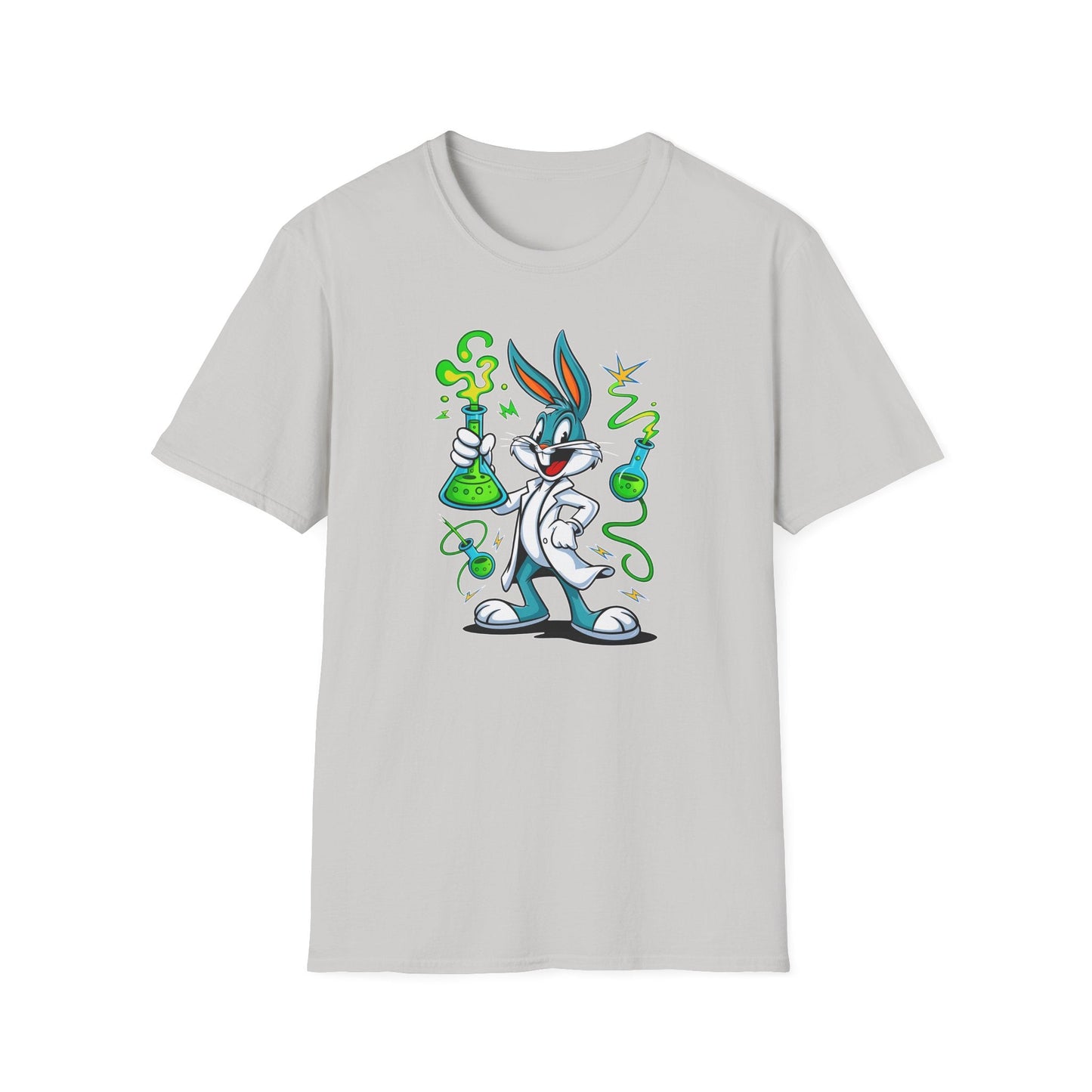 Bugs Bunny T Shirt Cartoon Design Unisex Softstyle 64000 Tee Graphic Shirt Art Design