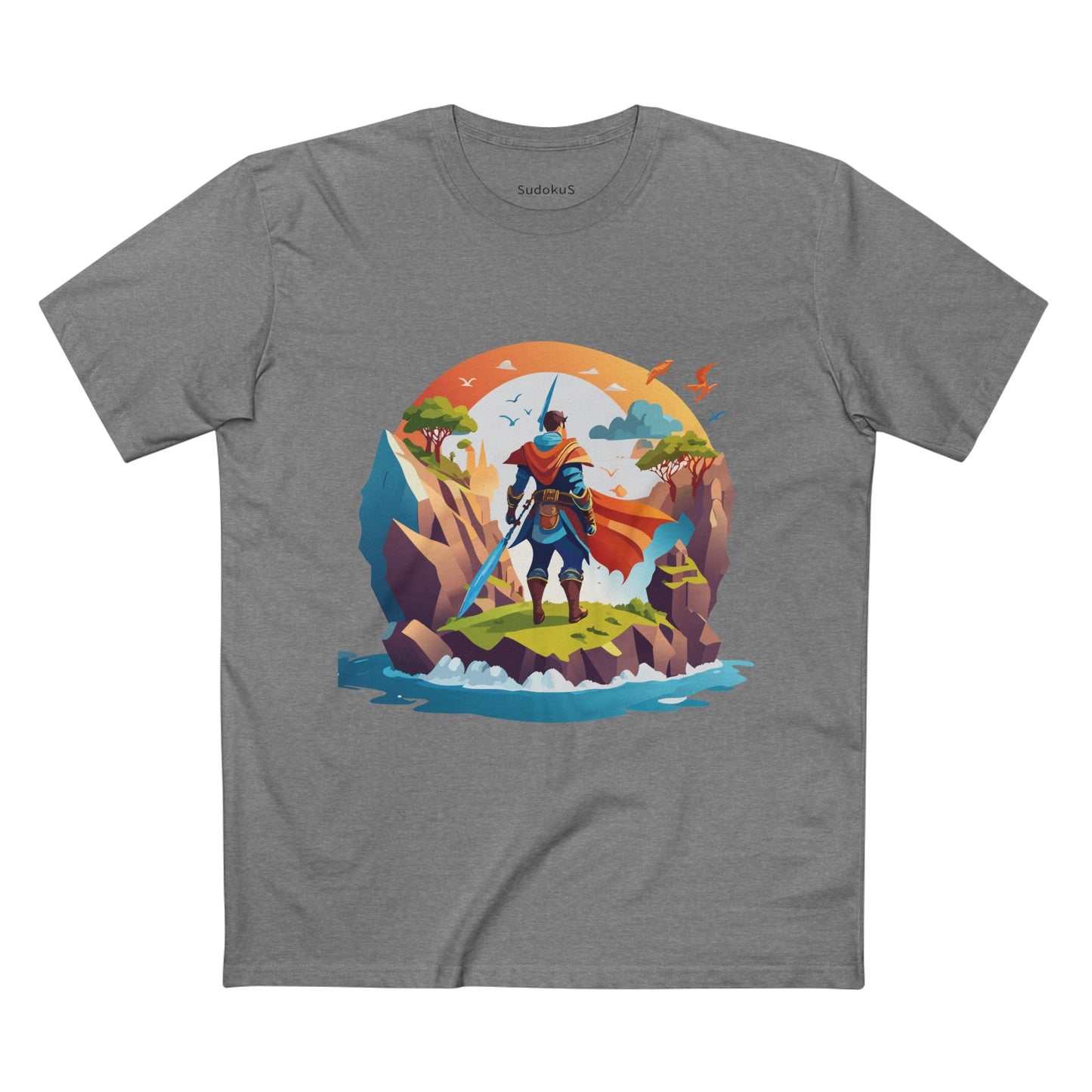 Adventures Graphic Unisex 100 Cotton Staple Tee 11