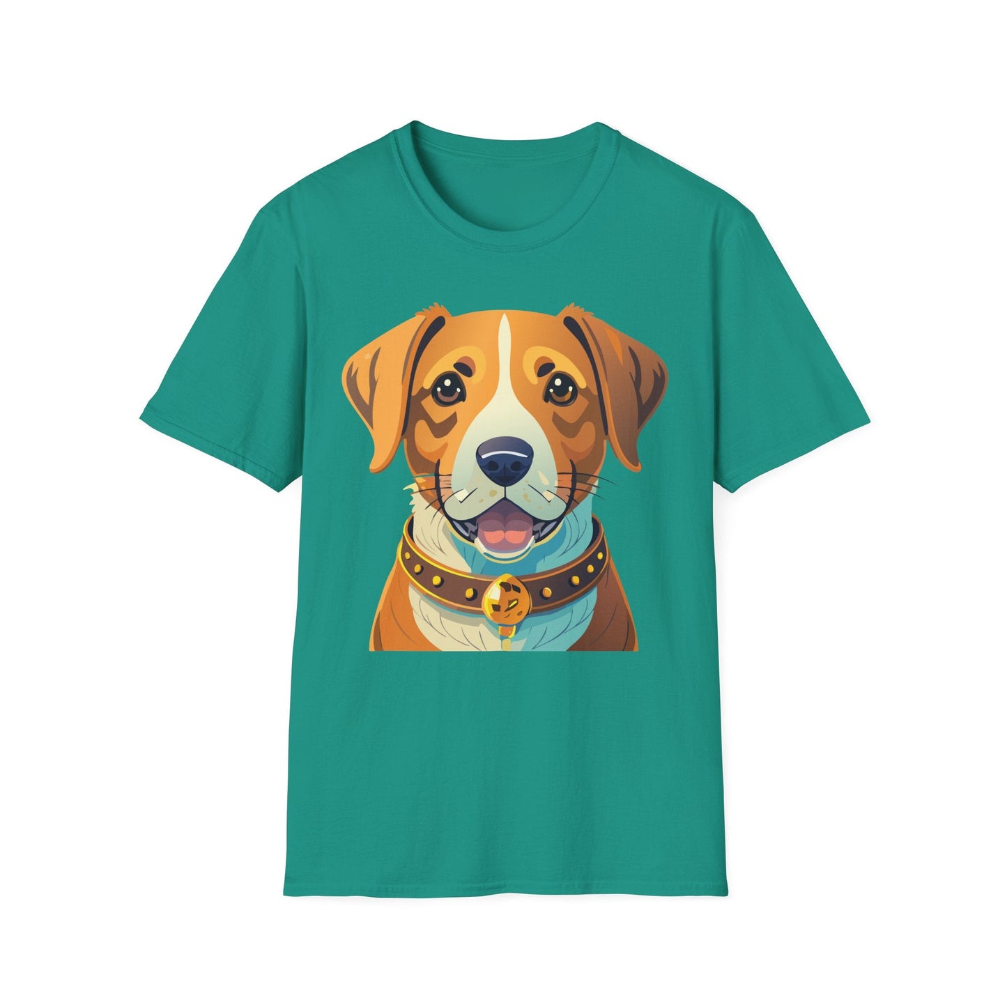 Dog Shirt Unisex Animal Tee Gildan Softstyle 64000 Cotton Tee