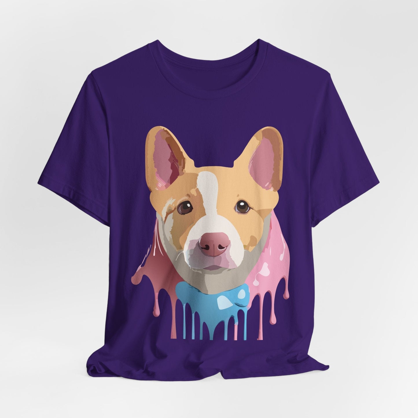 Adelpha Graphic Dog Shirt Unisex Vintage Inspired Tee Short Sleeve Comfort Wear Everyday