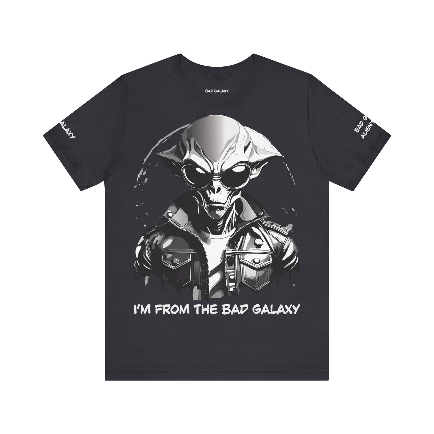 Alien Tee Shirt From Bad Galaxy Made To Order 100 Percent Cotton Lightweight Free Shipping