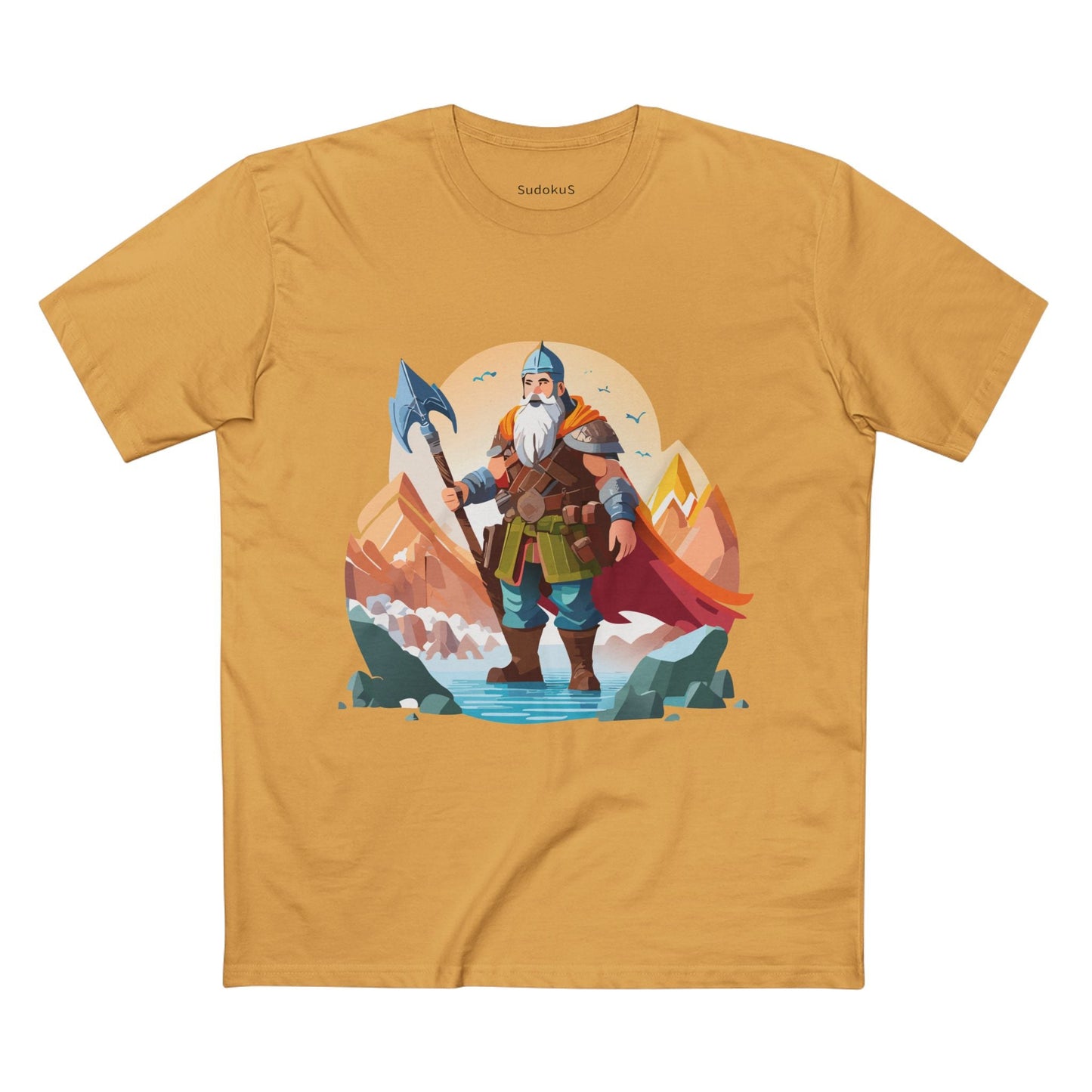 Viking Graphic Unisex 100 Cotton Staple Tee 25