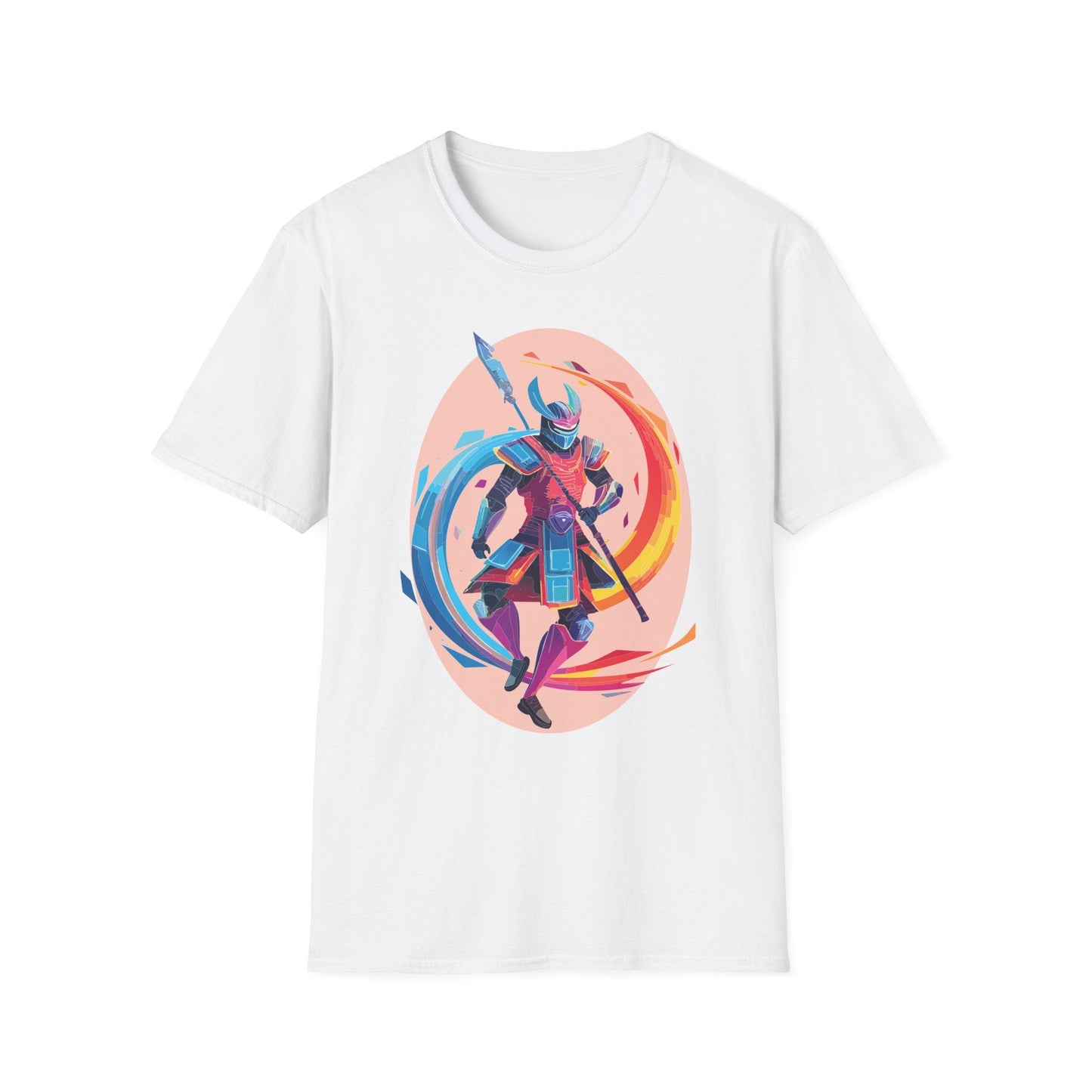 Samurai Shirt Unisex Softstyle T Shirt 64000 Cotton Breathable Everyday Comfort Fit