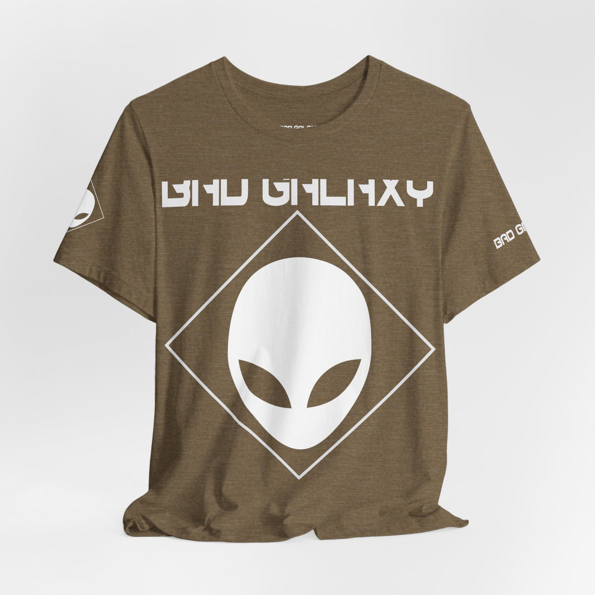 Alien Graphic Unisex Cotton Bella+Canvas Tee with Art Design b55