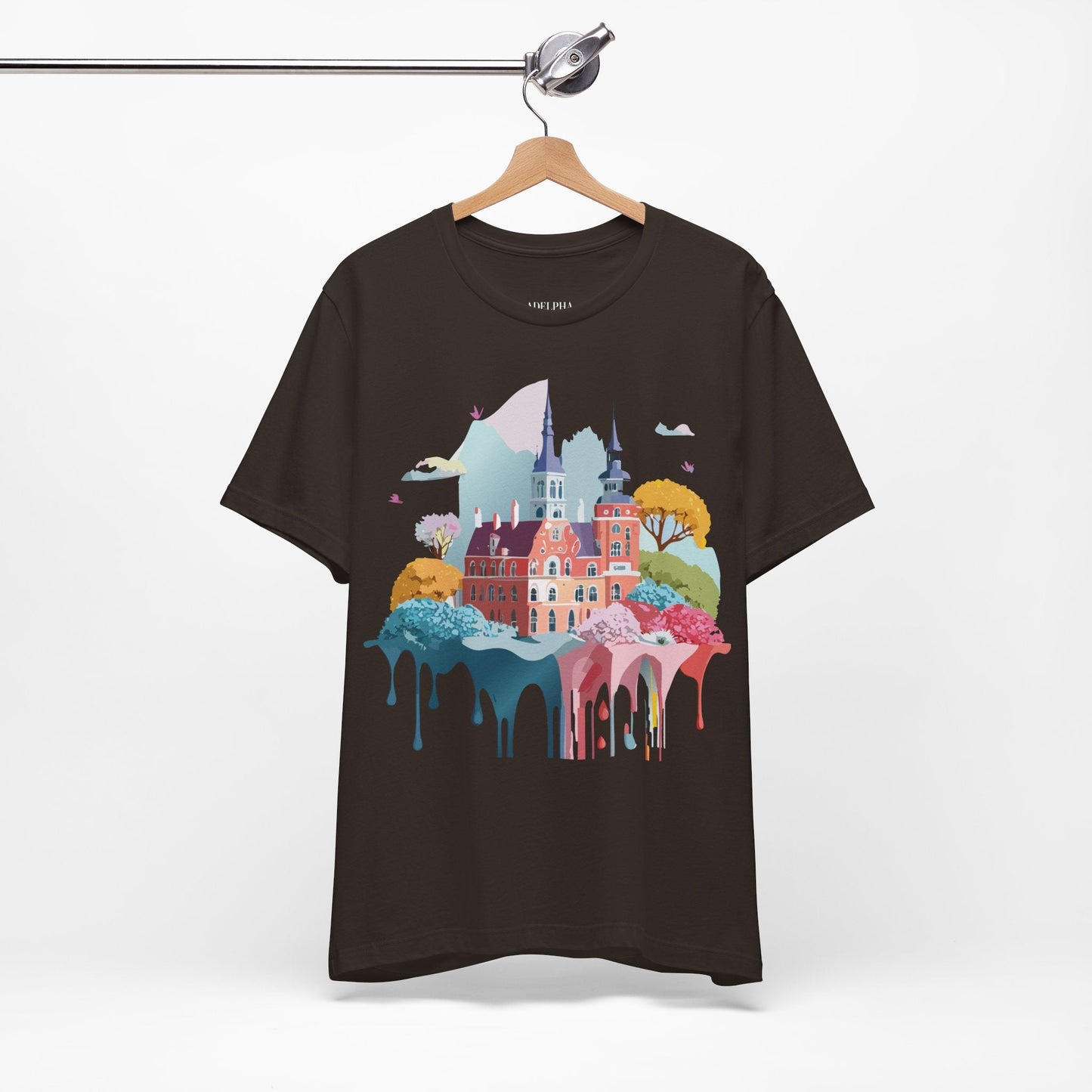 Germany Tourist Shirt Graphic Tee Unisex Vintage Inspired Design Adelpha Short Sleeve