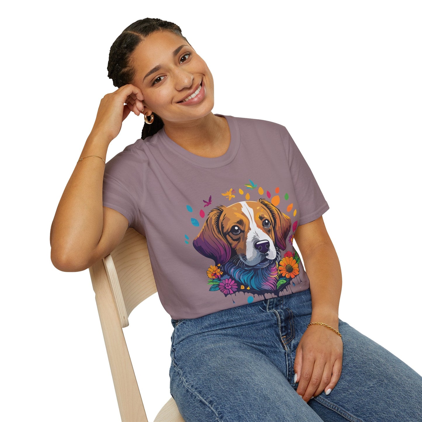 Dog Lover Unisex Tee Gildan Softstyle 64000 100 Percent Cotton Animal Shirt