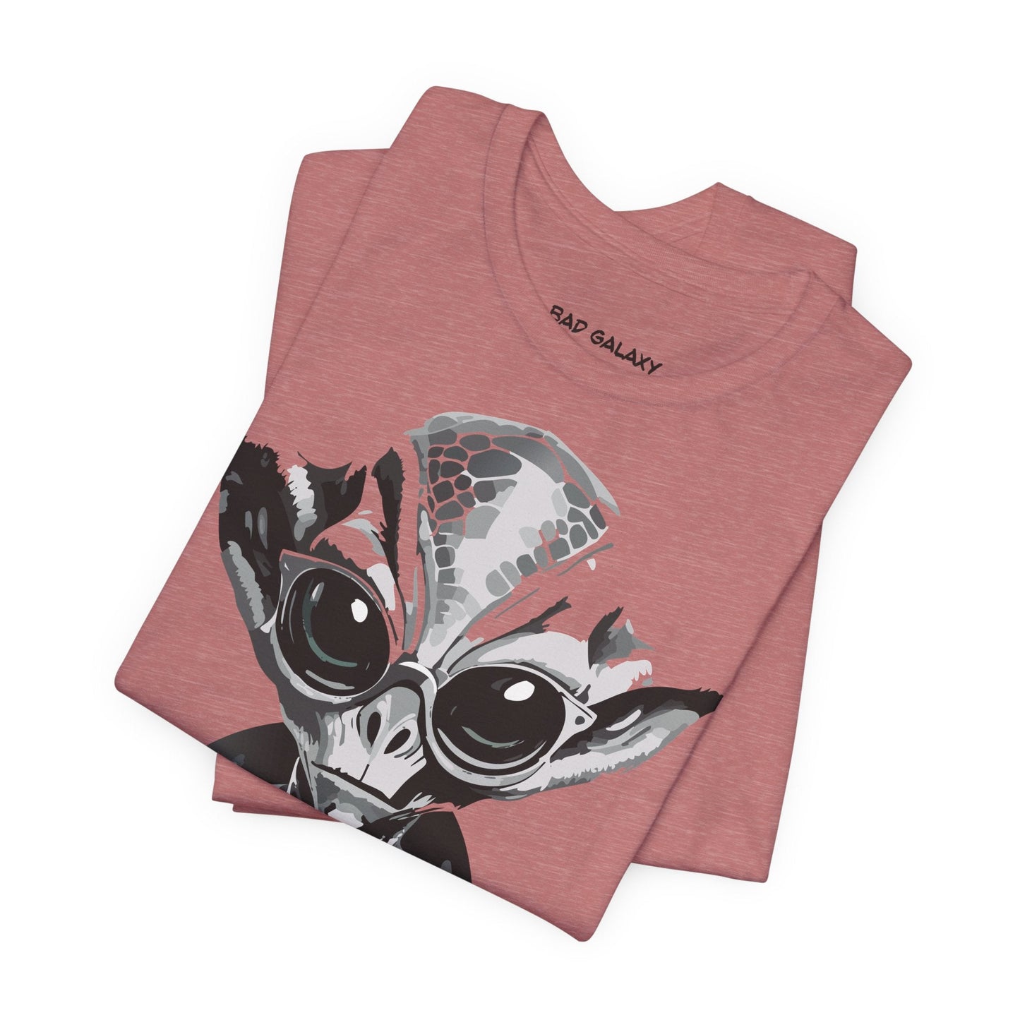 Alien Tee Shirt From Bad Galaxy Made To Order 100 Percent Cotton Eco Friendly Inks
