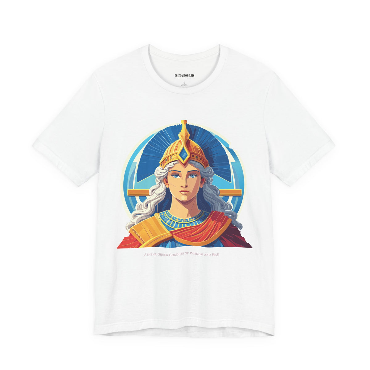 Goddess Graphic Unisex Cotton Bella+Canvas Tee with Athena