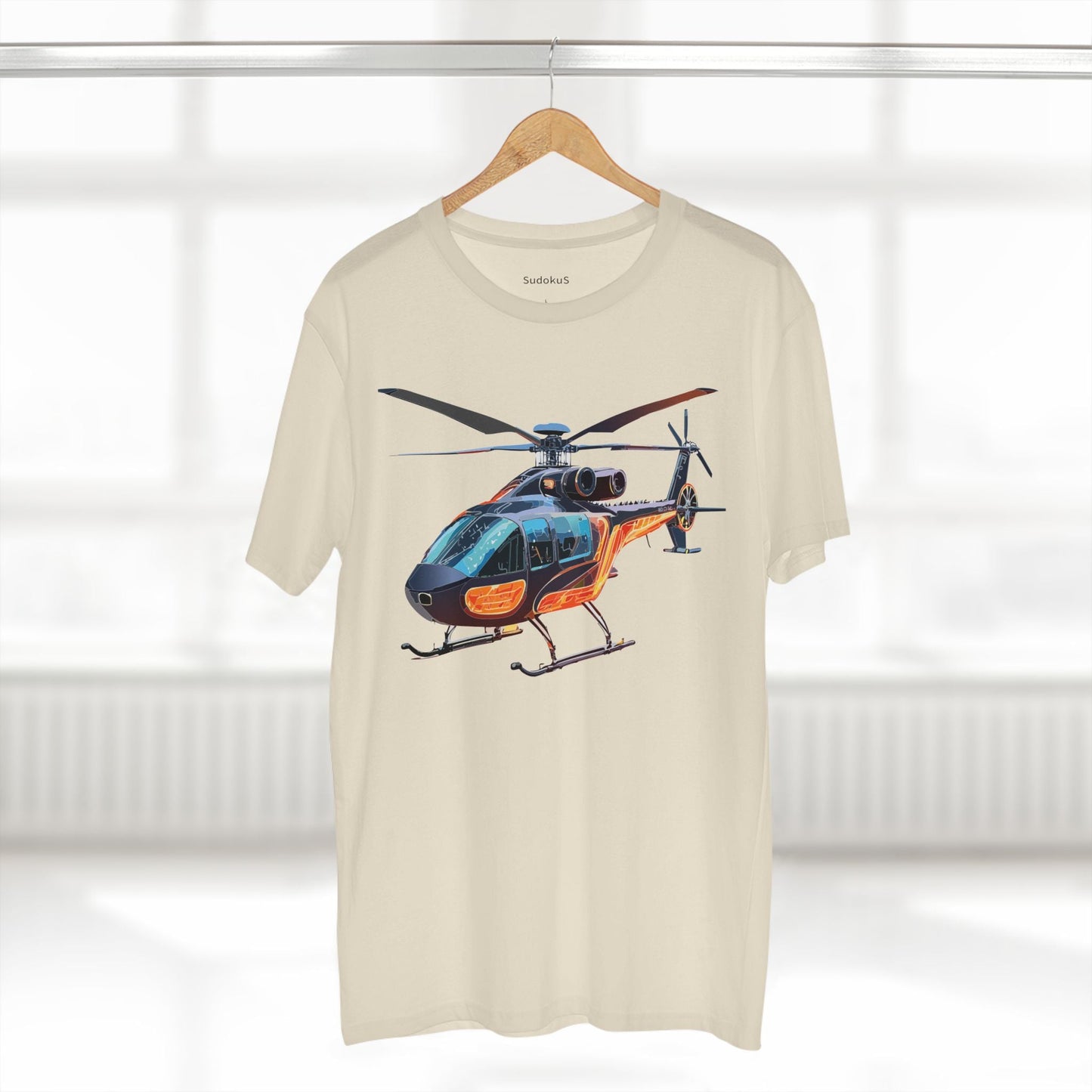 Chopper Graphic Unisex 100 Cotton Staple Tee 7