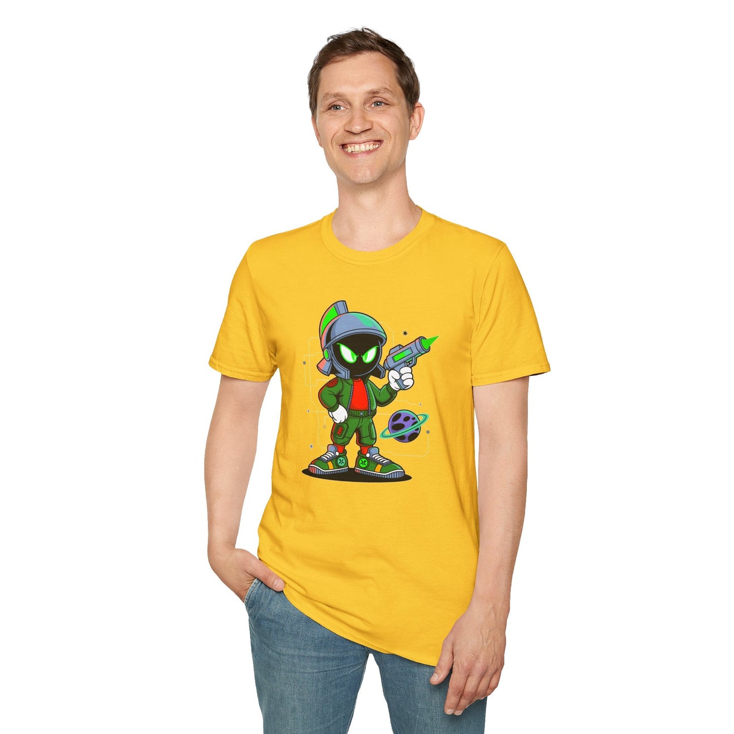 Unisex Cartoon T Shirt With Animation Design Funny Animals Tee Shirt For All Ages