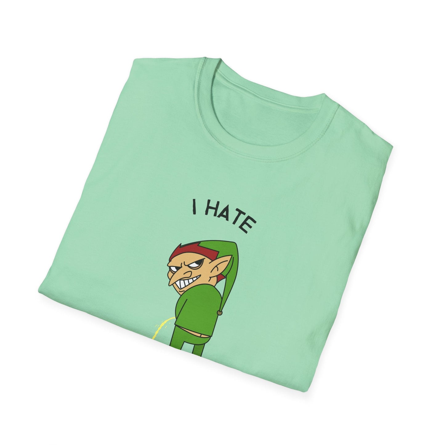 Unisex Easter T Shirt With Art Design Softstyle 100 Percent Ring Spun Cotton Lightweight Tee