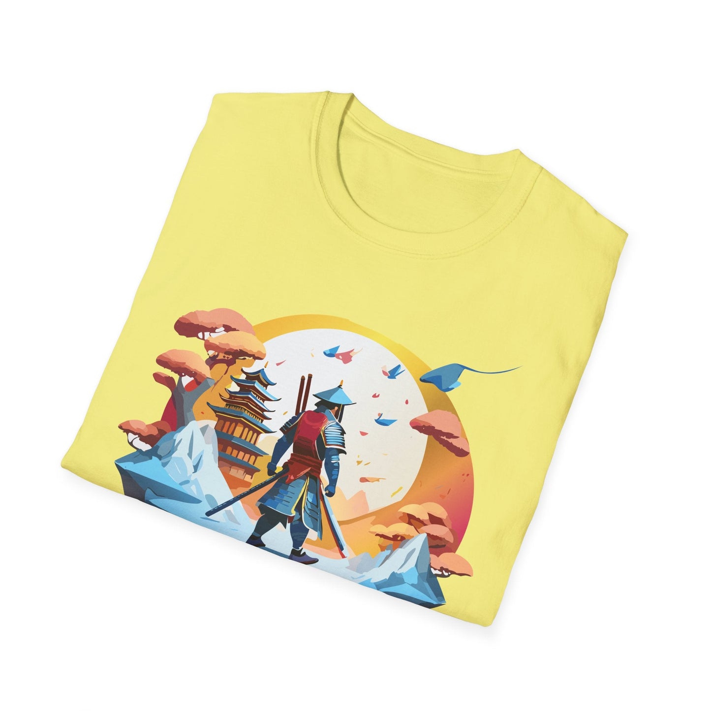 Samurai Shirt Unisex T Shirt Softstyle 64000 Gildan Tee For Everyday Comfort Durable Breathable