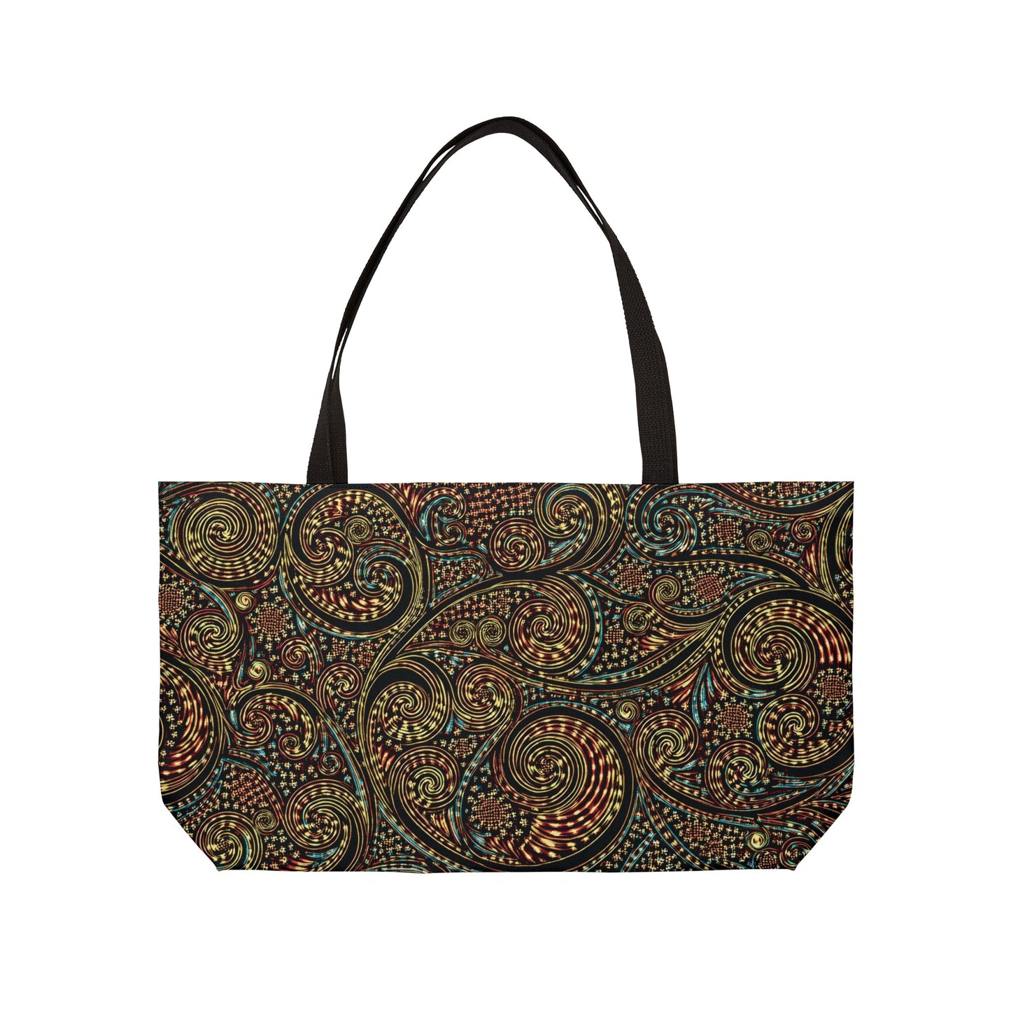 Ornament Print Big Bag High-Quality 100% Spun Poly 24x13 Canvas Art Bag OR-40