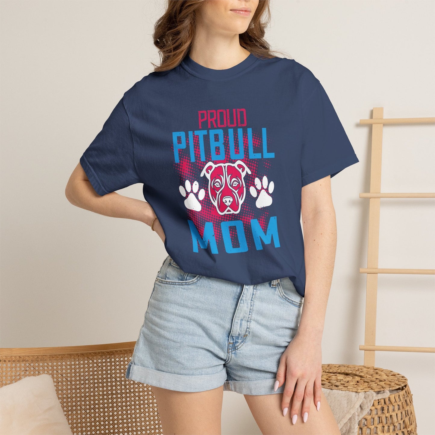 Mom T-shirt Mother Day Mama Tee Unisex Comfort Colors Garment-Dyed Cotton h91