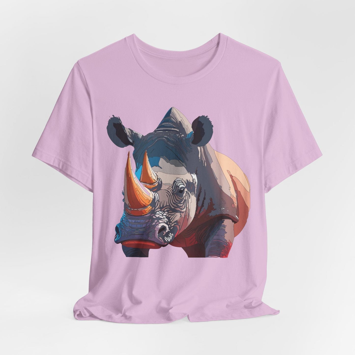Unisex Animal Shirt Tee With Art Design Wild Animals Gildan Softstyle 64000 Graphic Tee