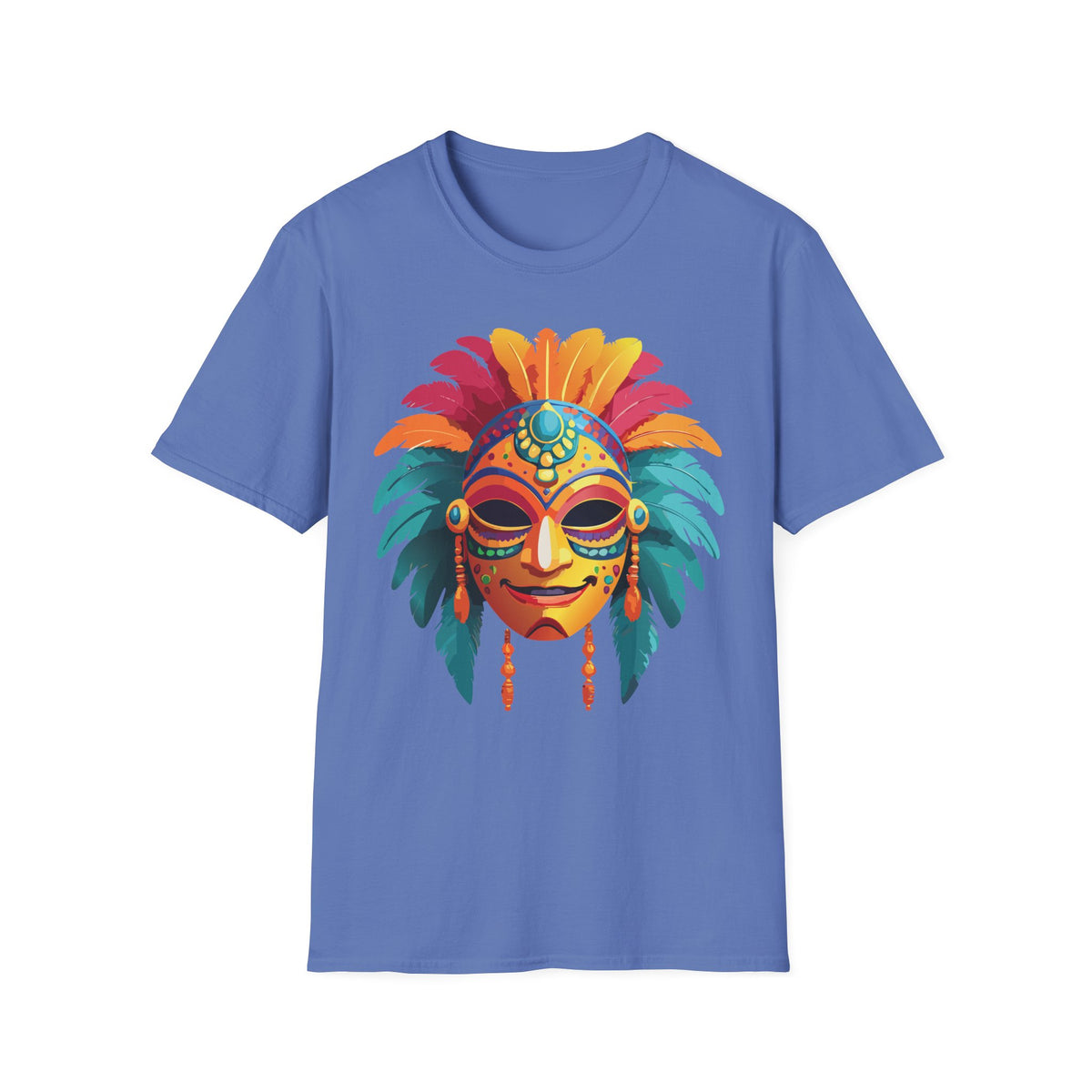 Mask Masquerade Carnival Graphic Tee Gildan Unisex 100 Cotton Tee Shirt m35
