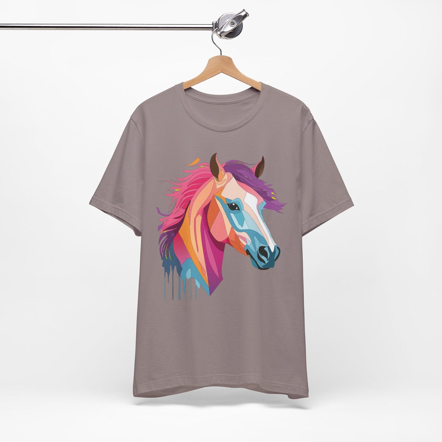 Unisex Animal Shirt Art Design Short Sleeve With Wild Animals Graphic Print Comfort Tee