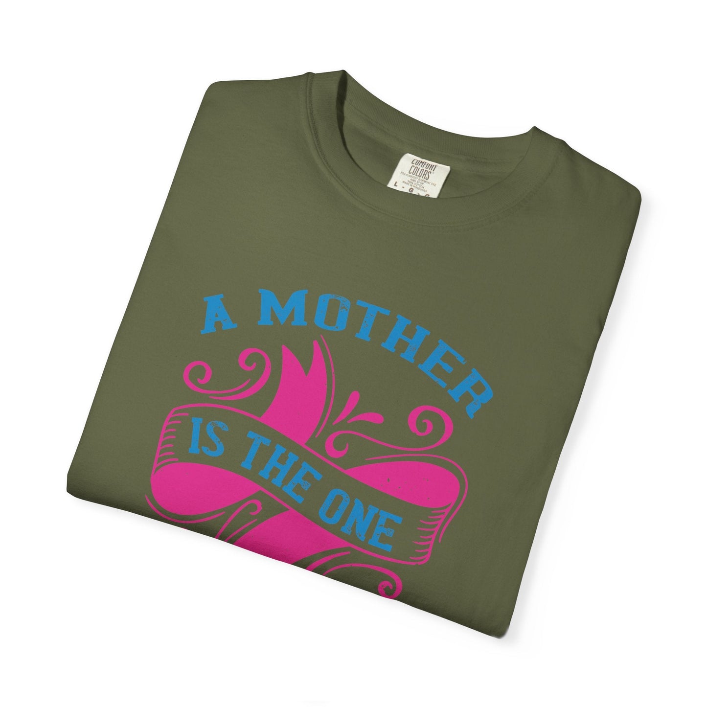 Mom T-shirt Mother Day Mama Tee Unisex Comfort Colors Garment-Dyed Cotton h54