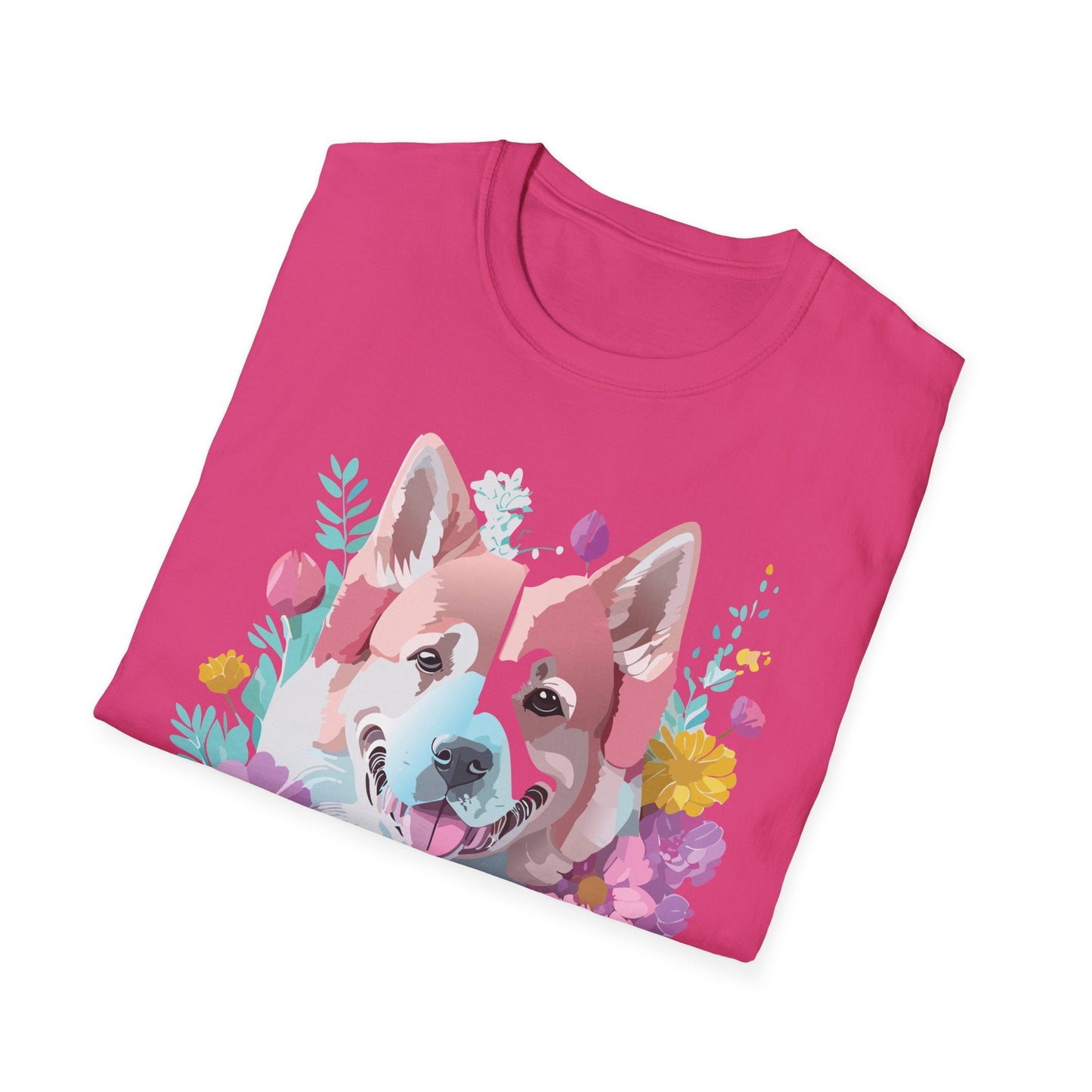 Dog Shirt Unisex Tee Softstyle Cotton Comfort for Animal Lovers