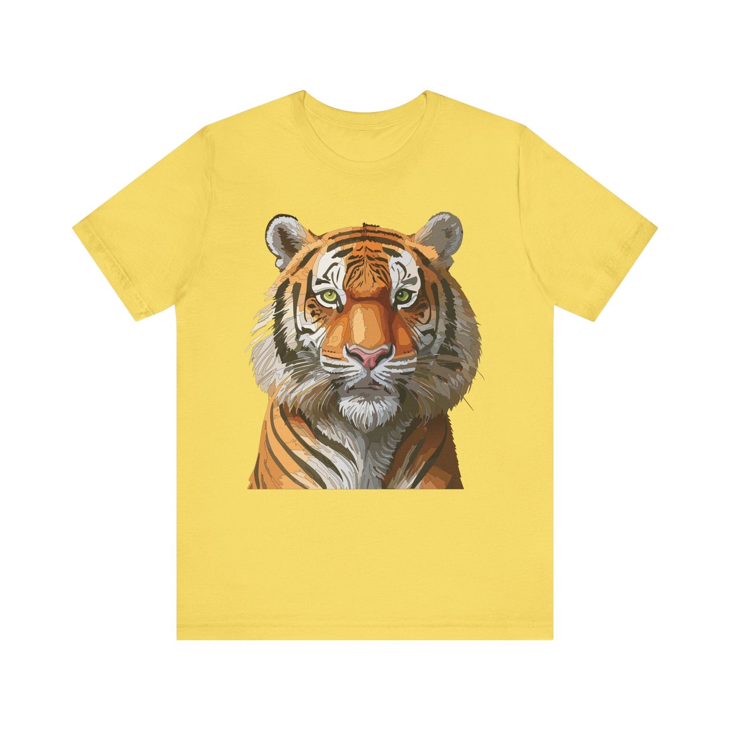 Unisex Animal Art Design Tee Shirt Wild Animals Graphic Tee Softstyle Gildan 64000
