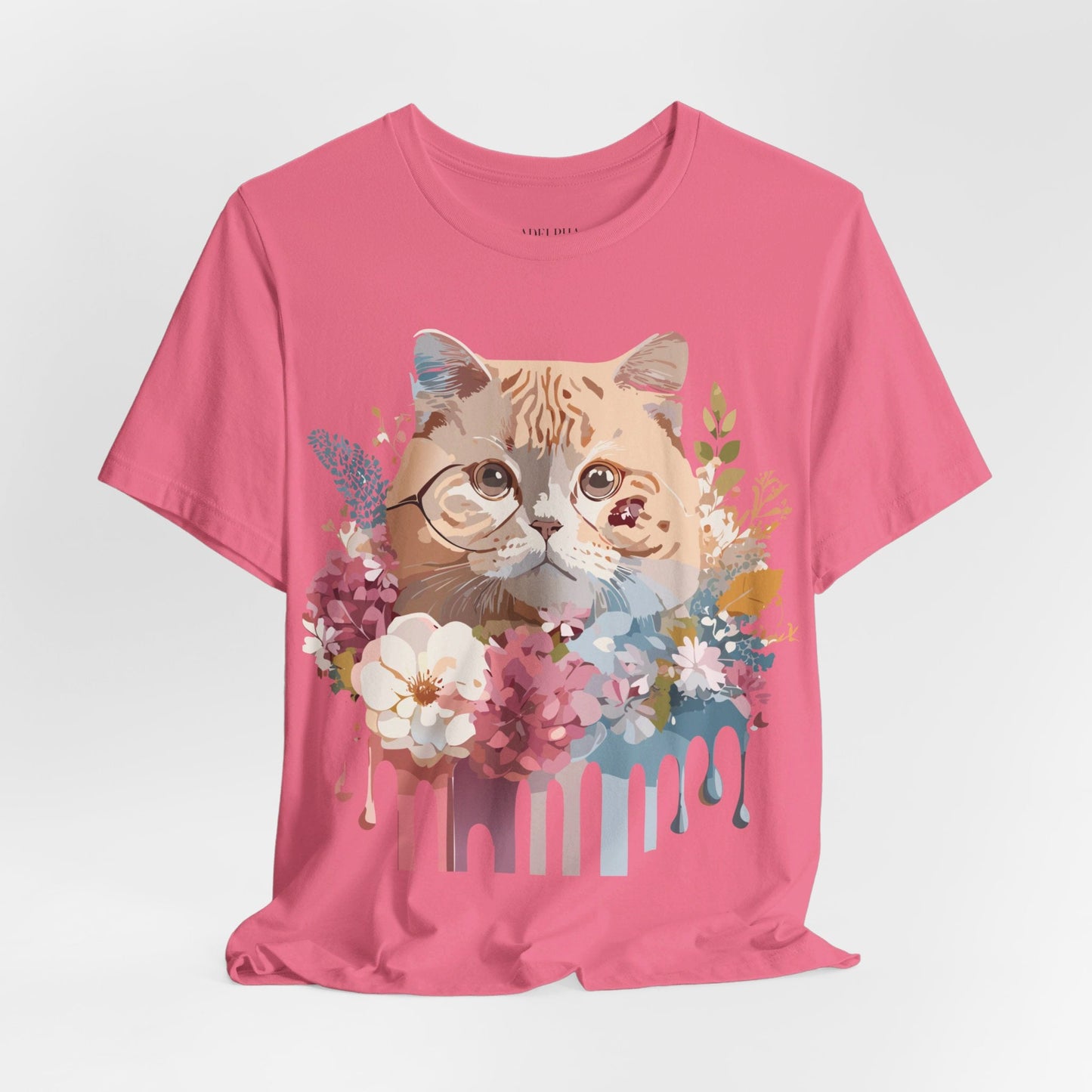 Cat Graphic Tee Unisex Vintage Inspired Shirt By Adelpha Original Artwork